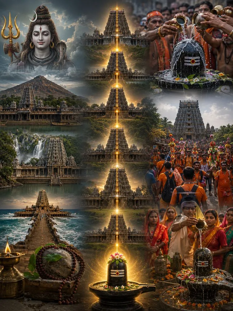 महादेव का सबसे बड़ा रहस्य! एक सीधी लाइन में कैसे बने 7 प्राचीन शिव मंदिर?