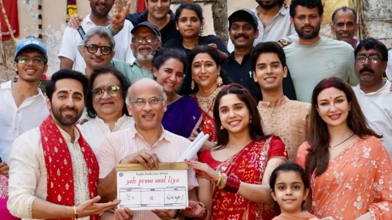सूरज बड़जात्या की नई फिल्म 'ये प्रेम मोल लिया' की शूटिंग पूरी, दिखेगी आयुष्मान खुराना और शरवरी की जोड़ी