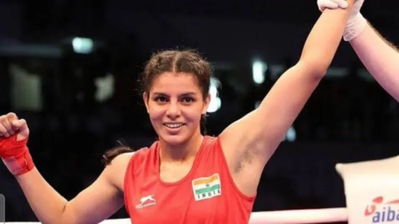 साक्षी चौधरी ने CWG 2026 में दिखाया दम, गोल्ड मेडल पर जमाया कब्जा, इंग्लैंड की रूबी व्हाइट को हराया