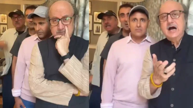 अनुपम खेर पर चढ़ा GEN-Z का खुमार, छात्र प्रदर्शन की वायरल रील की रीक्रिएट, देखें VIDEO