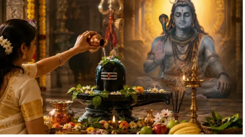 sawan-somwar-2026-today-cant-keep-fast-do-shiv-puja-at-home