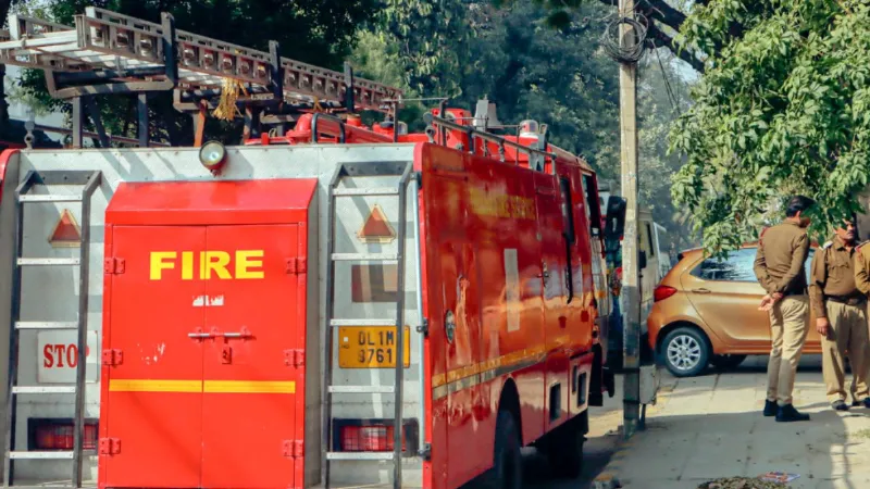 ग्रेटर नोएडा की फैक्ट्री में लगी भीषण आग, दीवार गिरने से 2 दमकलकर्मियों की मौत, 3 घायल