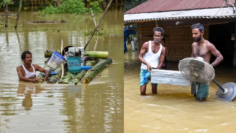 India Flood News: केरल से असम तक बारिश का कहर, 112 लोगों की मौत, लाखों जिंदगियां बाढ़ की चपेट में
