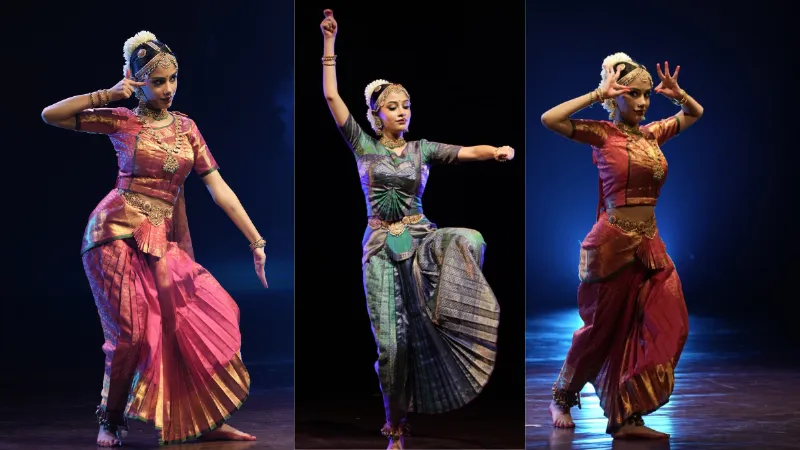15-year-old Ilesha Singh performs her debut Kuchipudi Rangapravesham at Kamani Auditorium