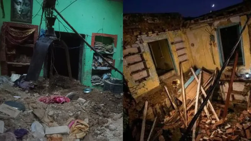 UP: लगातार बारिश बनी काल! प्रतापगढ़ में आधी रात ढही मकान, एक ही परिवार के 6 लोगों ने गंवाई जान