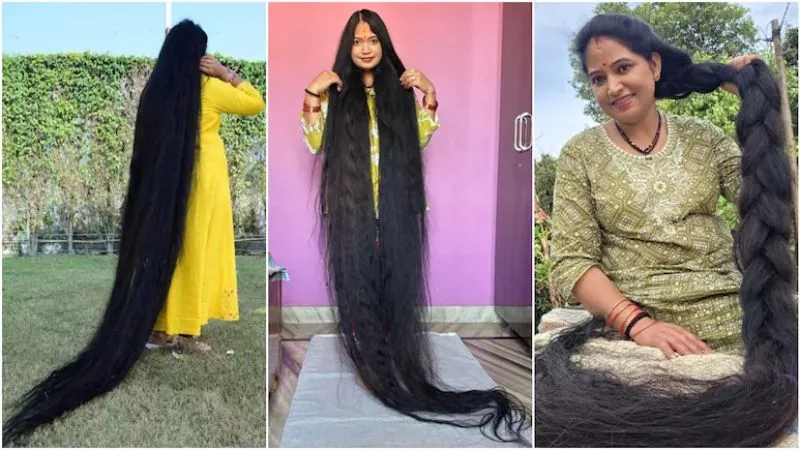 हल्द्वानी की रेणु का कमाल, 8 फीट 10 इंच लंबे किए बाल, गिनीज रिकॉर्ड में दर्ज हुआ नाम