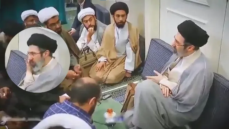 Mojtaba Khamenei seen for the first time since the US Iran conflict video