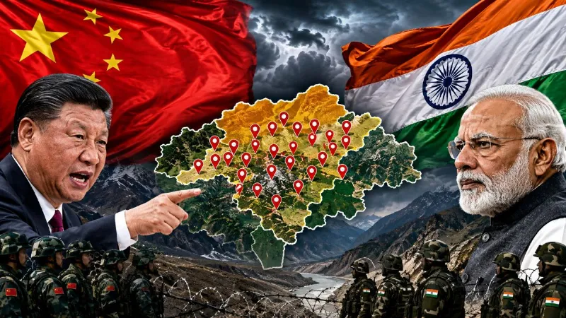 China rattled by the renaming of 27 places in Arunachal objects to India decision