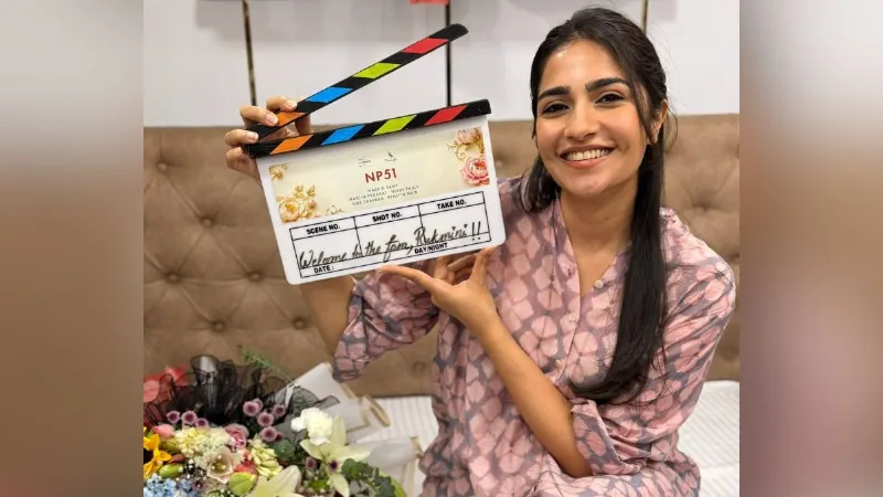 रुक्मिणी वसंत के हाथ लगा बड़ा प्रोजेक्ट, निन पाउली संग शुरू की अपनी अगली फिल्म की शूटिंग