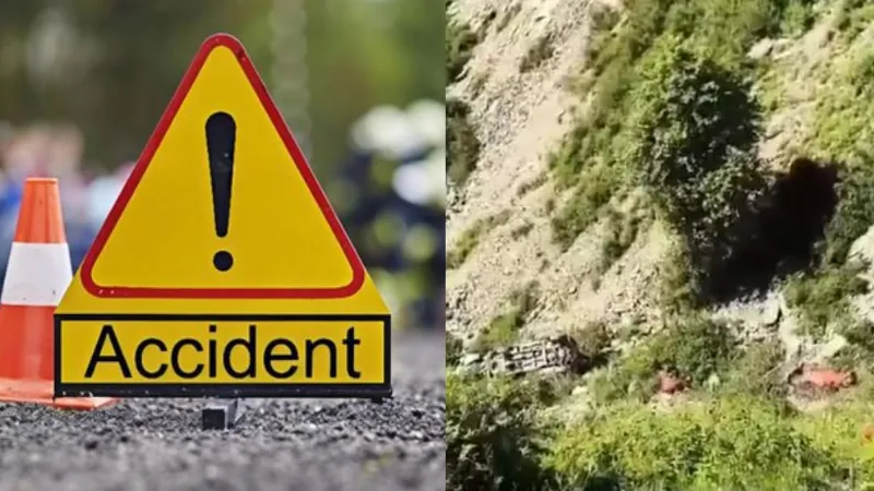 हिमाचल के सिरमौर में बड़ा हादसा, गहरी खाई में गिरी बोलेरो, 4 की मौत और 9 घायल