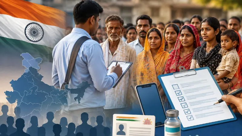 Census 2027: नाम से लेकर आधार और जाति तक, जनगणना में पूछे जाएंगे वाले 40 सवाल, नोटिफिकेशन जारी