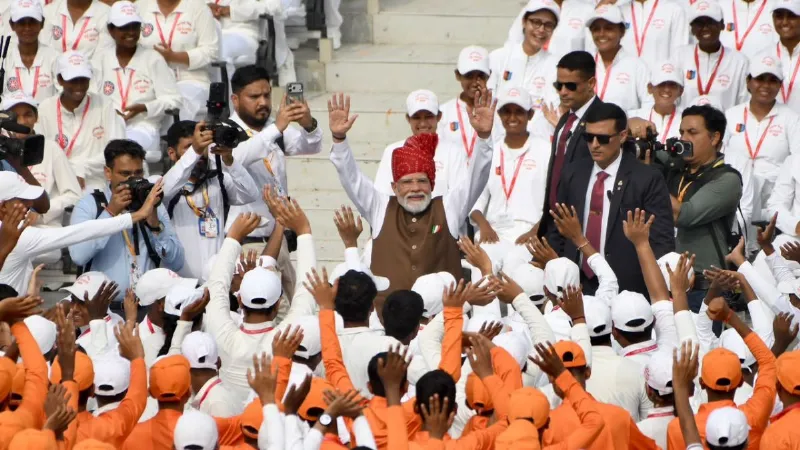 pm-modi-ai-skills-free-coaching-olympic-talent-campaign 80th Independence Day 2026