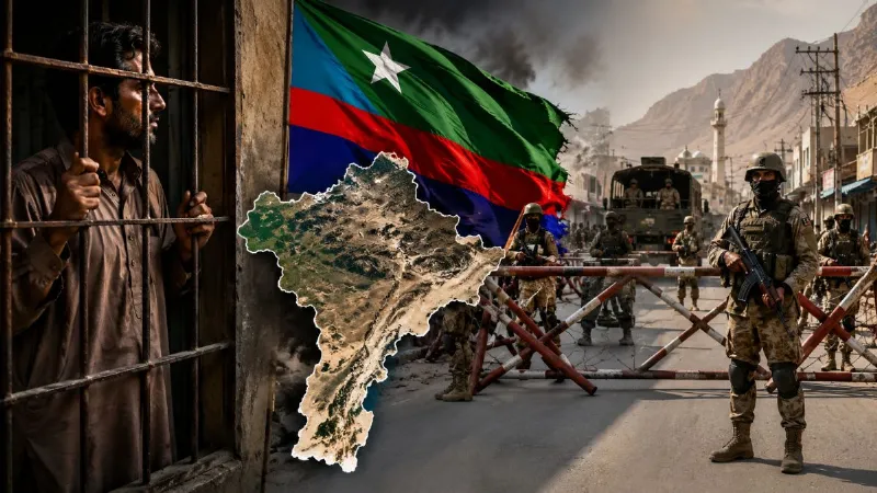 As tensions escalated in Balochistan Pakistan imposed a lockdown and deploying the army