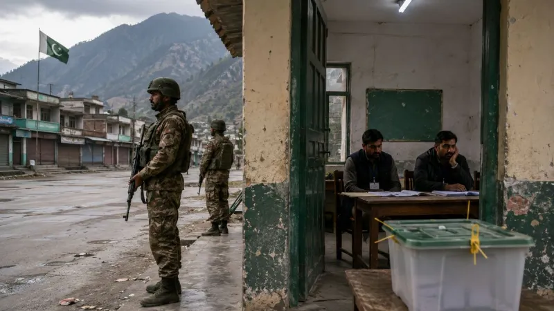 Pakistan Eerie silence amidst elections in PoK Claims of zero votes at several polling stations