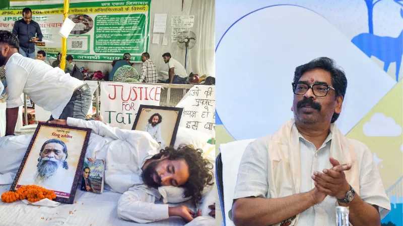 JPSC-JSSC Protest: रांची छात्र आंदोलन का बड़ा असर, 14वीं JPSC परीक्षा होगी रद्द, हेमंत सरकार ने जताई सहमति