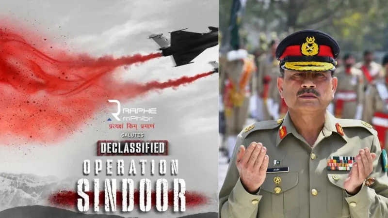 Pakistan rattled by Operation Sindoor documentary Munir army alleges Bollywood film