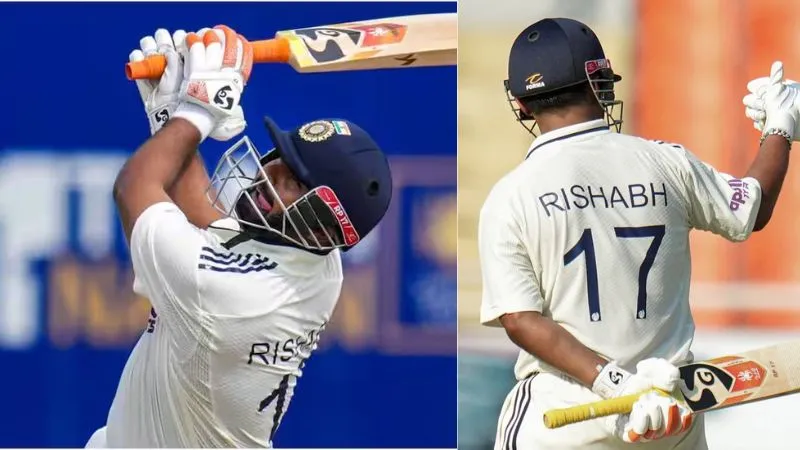 ऋषभ पंत ने रचा इतिहास, टेस्ट क्रिकेट में सबसे तेज 100 छक्के लगाने वाले बने बल्लेबाज, गिलक्रिस्ट को छोड़ा पीछे