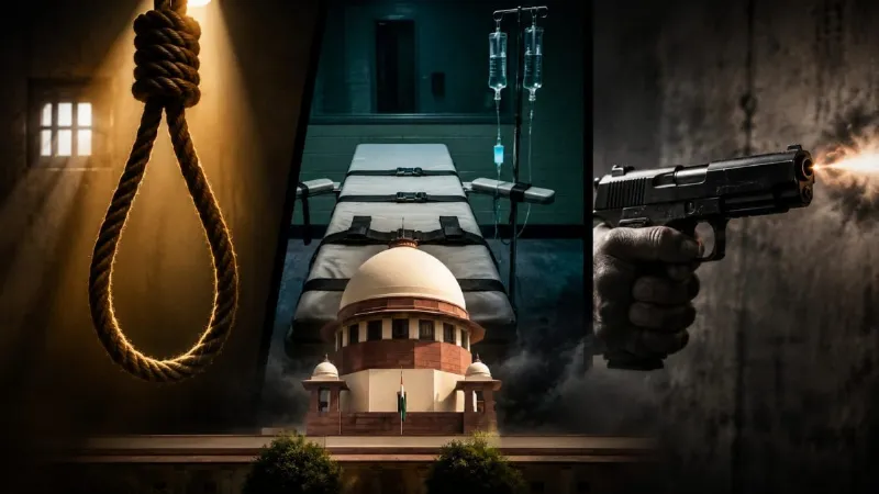 फांसी, इंजेक्शन या गोली... मौत की सजा देने का कौन सा तरीका सबसे खतरनाक? सुप्रीम कोर्ट में उठे सवाल