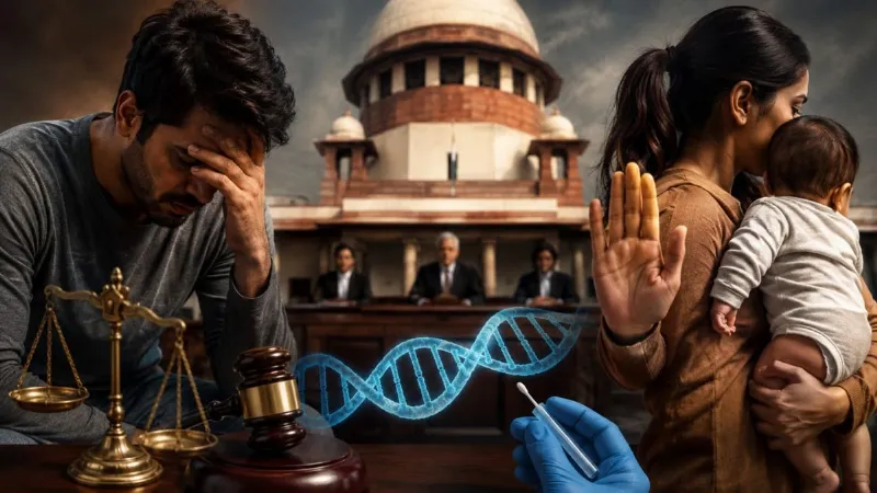 पति बोला- बच्चा मेरा नहीं, सुप्रीम कोर्ट ने DNA टेस्ट को दी मंजूरी, पत्नि से पूछा- अगर आप वफादार तो...