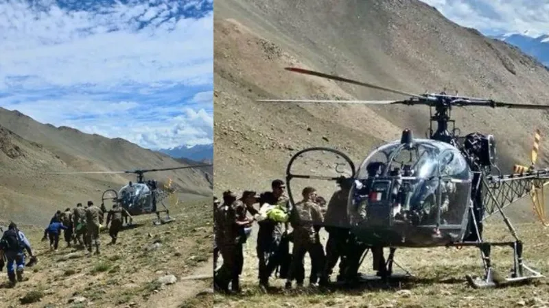 भारतीय वायु सेना का चीता बना संकटमोचक, 15 हजार फीट पर फंसे अमेरिकी OCI को बचाया, कैसे हुआ रेस्क्यू?