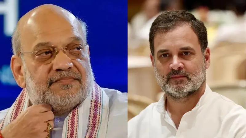 ‘वंदे मातरम्’ पर अमित शाह का कांग्रेस पर हमला, बोले- राहुल के नेतृत्व में तुष्टिकरण की राजनीति