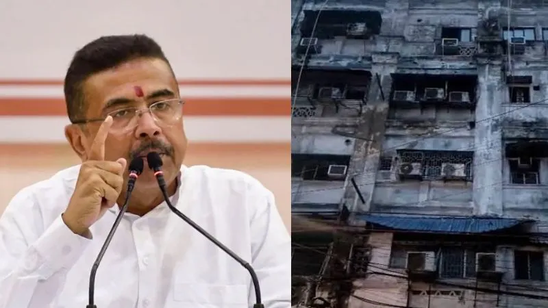 कोलकाता होटल अग्निकांड में बड़ा एक्शन, 2 गिरफ्तार, 9 मौतों के बाद CM सुवेंदु ने SIT जांच बैठाई