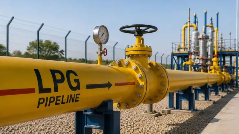 LPG सप्लाई के लिए सरकार का मास्टरप्लान तैयार, 6 राज्यों में बिछेगी 1800 किमी नई पाइपलाइन