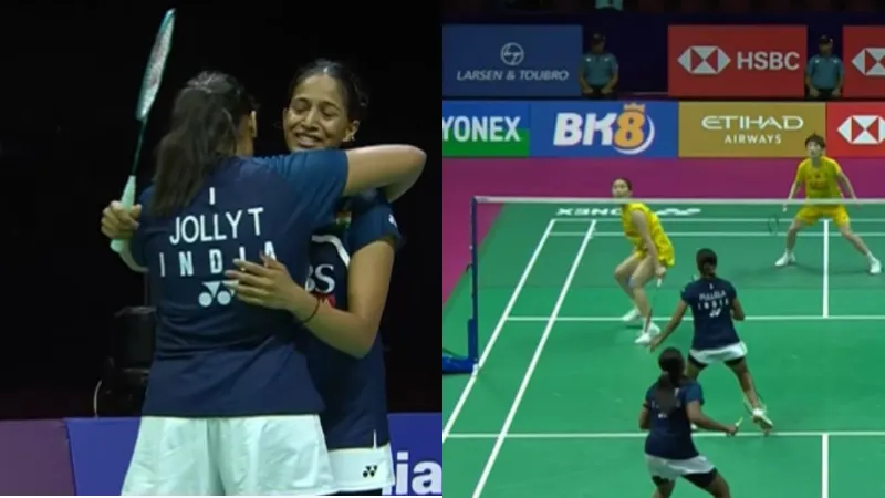 चीन ने तोड़ा फाइनल का सपना, त्रिशा-गायत्री ने फिर भी रचा इतिहास, जीता ब्रॉन्ज मेडल