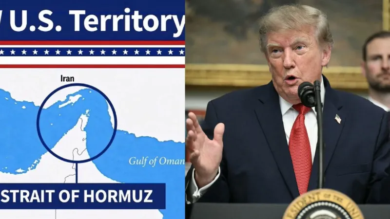 trump-strait-hormuz-us-territory-iran-tensions-latest