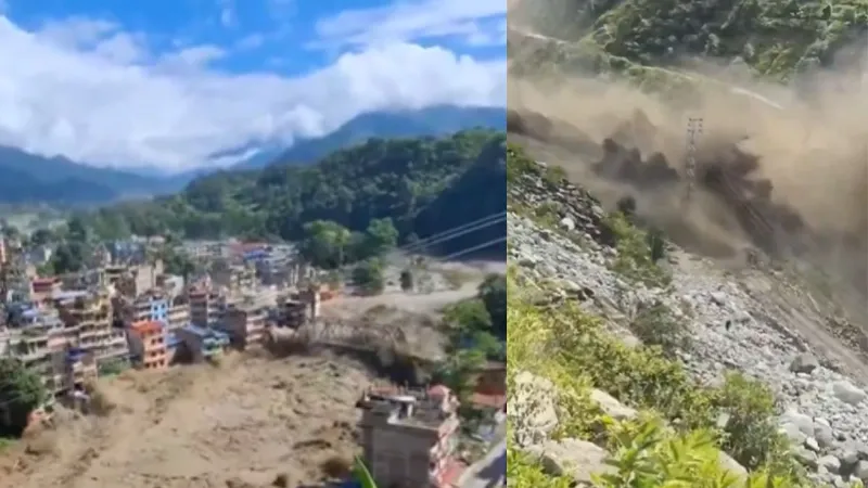 तिब्बत से आई विनाशकारी बाढ़ ने नेपाल में मचाई तबाही, 1000 लोगों के बहने की आशंका, देखें Video