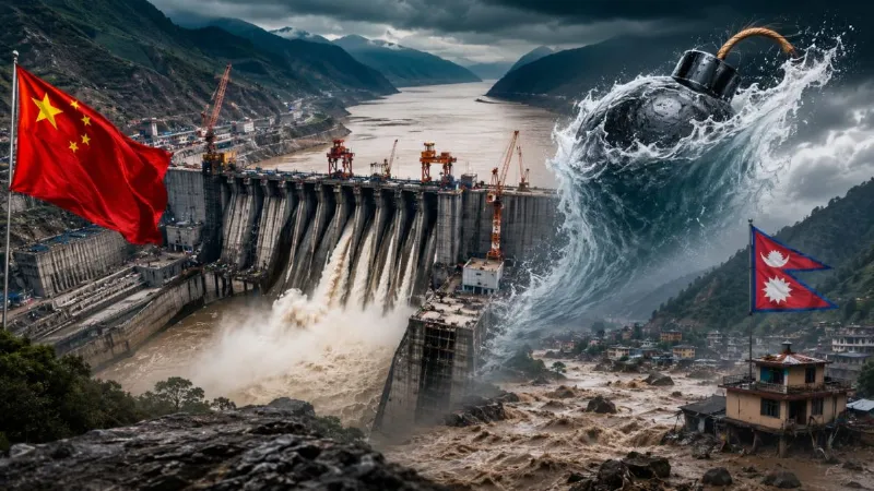 China world largest dam why is it a water bomb for India Nepal floods