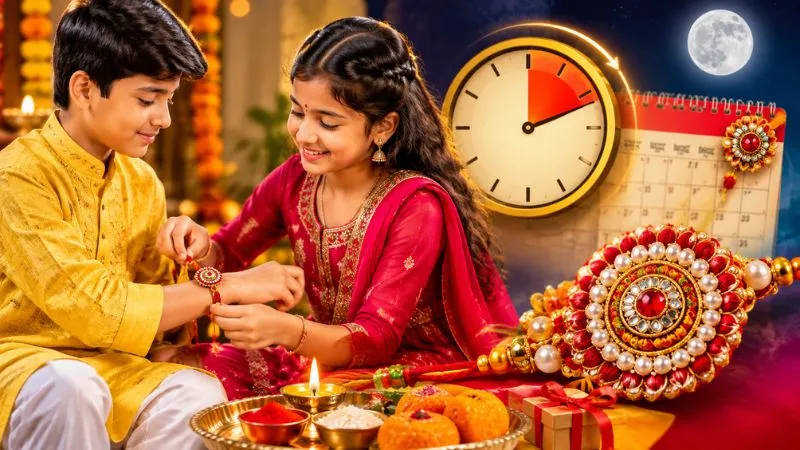 raksha-bandhan-2026-shubh-muhurat-rakhi-bahne-ka-samay