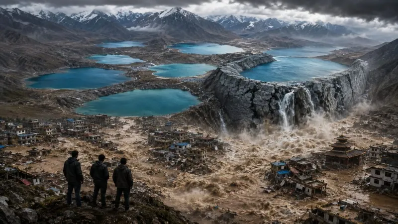 Nepal flash flood seven lakes in Tibet that could burst India Nepal Tension