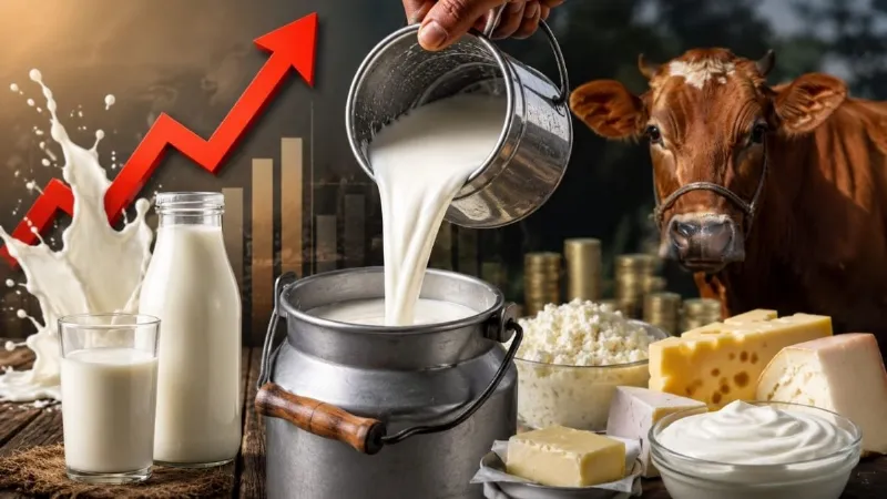 Mumbai Milk Price Hike prices will rise by ₹9 starting September 1
