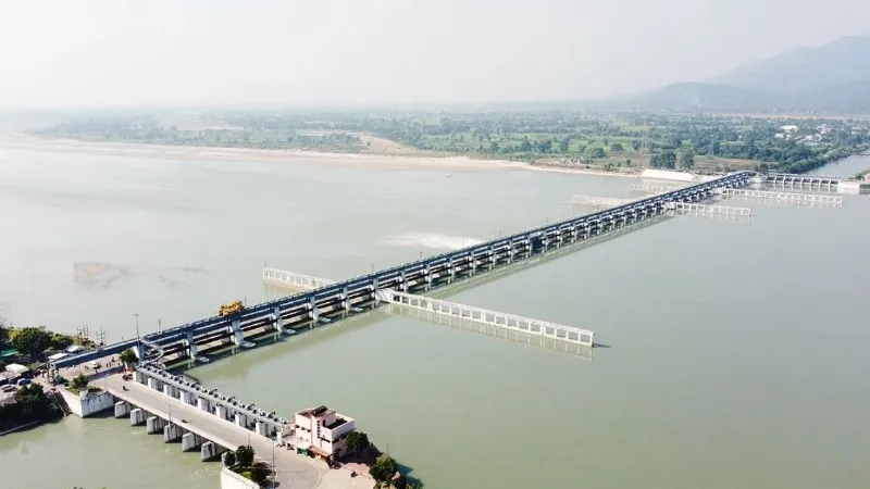 Glacial lake bursts again in Nepal flood threat looms in Bihar gandak kosi barrage