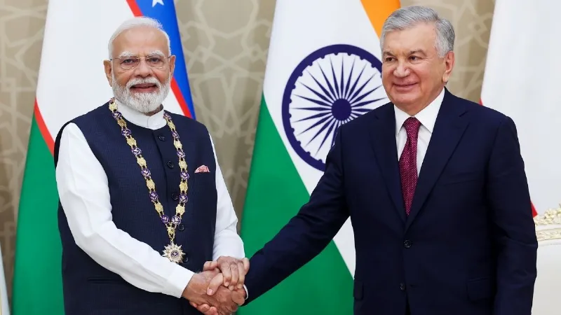 UPI minerals tourism education 11 key agreements sealed during PM Modi visit Uzbekistan