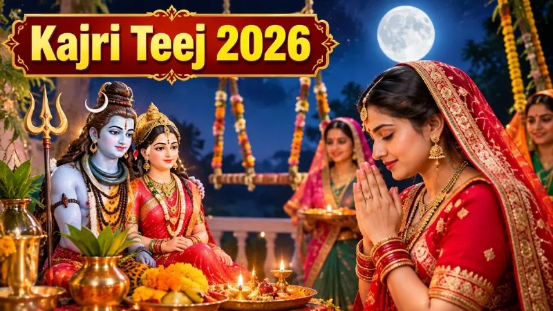 Kajri Teej: आज है कजरी तीज, सुहागिन महिलाएं ऐसे रखें व्रत, शिव-पार्वती होंगे प्रसन्न, मिलेगा अखंड सौभाग्य