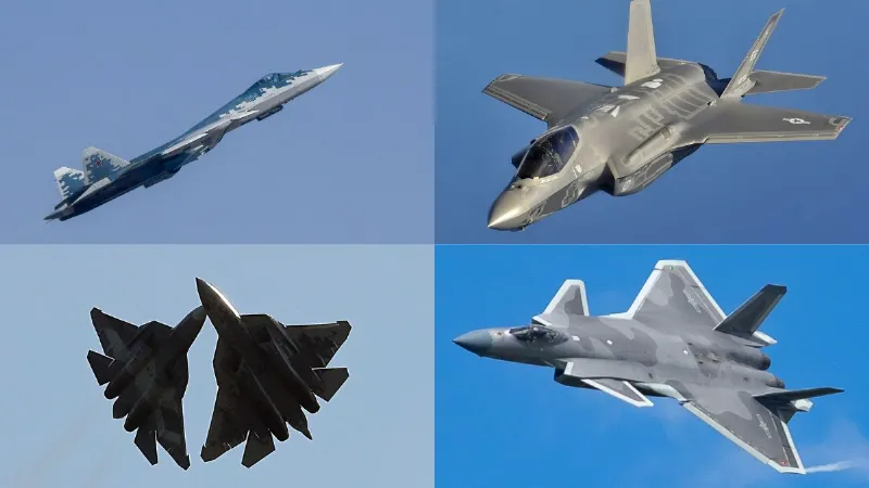 F-35 vs J-20 vs Su-57... रूसी स्टील्थ फाइटर जेट ने अमेरिका और चीन को पछाड़ा, ड्रोन युद्ध की रेस तेज