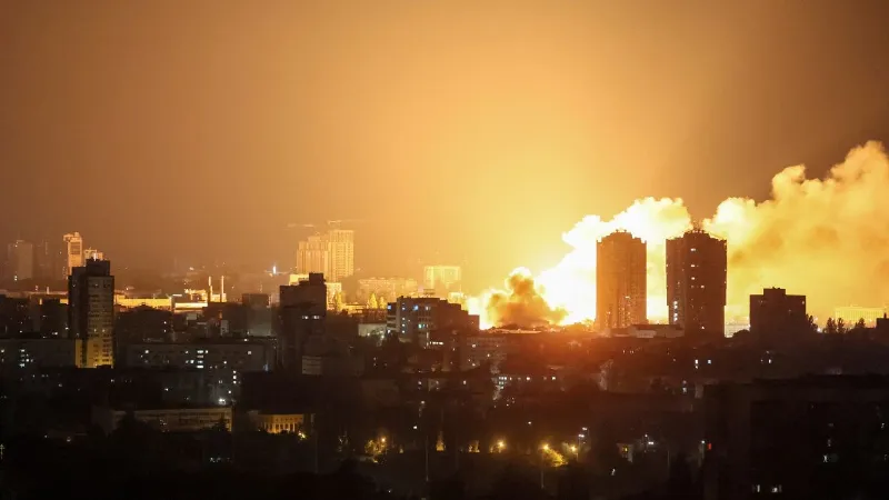 Ukraine launched a massive attack on Russia with 221 drones