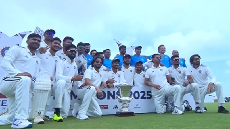 Duleep Trophy: रजत पाटीदार की अगुवाई में सेंट्रल जोन ने तोड़ा 11 साल का इंतज़ार, ट्रॉफी पर फिर से कब्जा