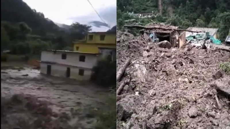 Uttrakhand: चमोली में फिर फटा बादल, नंदानगर में तबाही; कई लोग मलबे में दबे