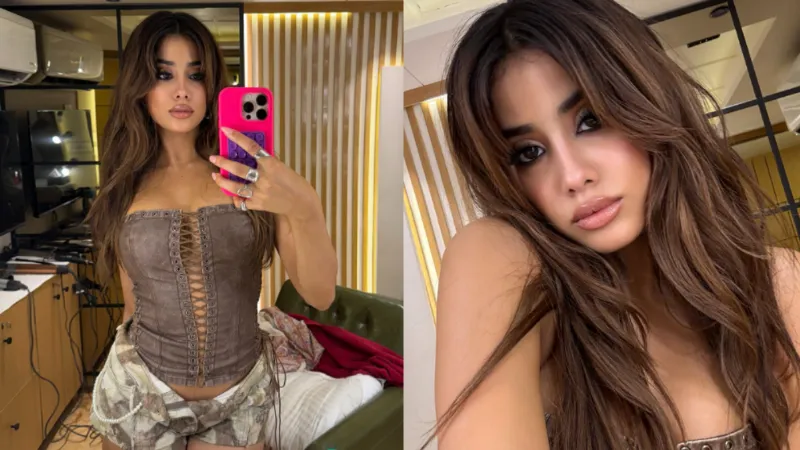 Janhvi Kapoor cowgirl look becomes an internet sensation see photos