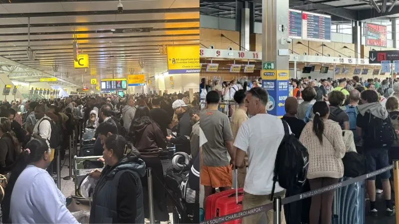 Cyberattack disrupts European airports including Heathrow Brussels