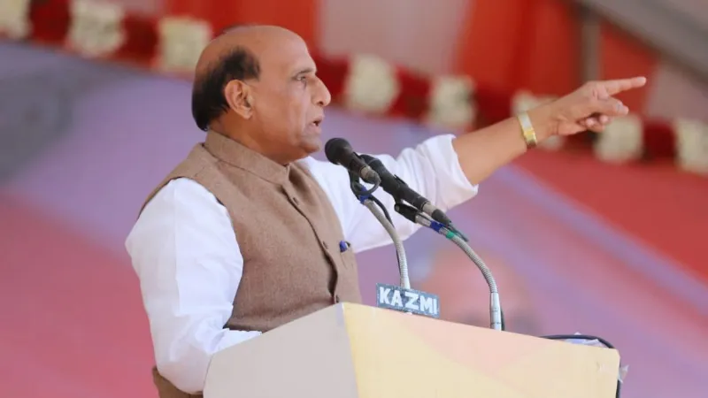 Rajnath Singh said PoK will be returned without any attack