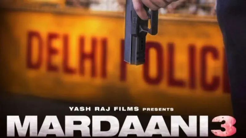 हाथ में बंदूक...पुलिस की वर्दी, एक बार फिर नए अंदाज में लौट आईं रानी मुखर्जी; मर्दानी 3 का पोस्टर वायरल