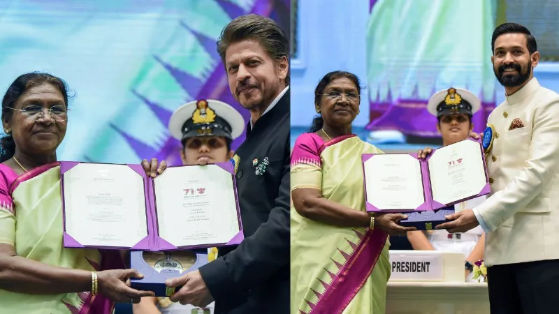 शाहरुख खान और विक्रांत मैसी ने जीता बेस्ट एक्टर का नेशनल अवॉर्ड, जानें दोनों एक्टर को कितना मिला कैश प्राइज?