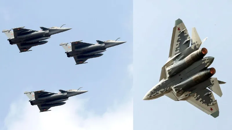 राफेल- Su-57 मिलकर दोहराएंगे मिराज और Su-30 का इतिहास, भारतीय वायुसेना को मिलेगी फाइटर जेट की जोड़ी!
