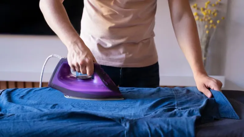 Steam or dry which press is better for the clothes