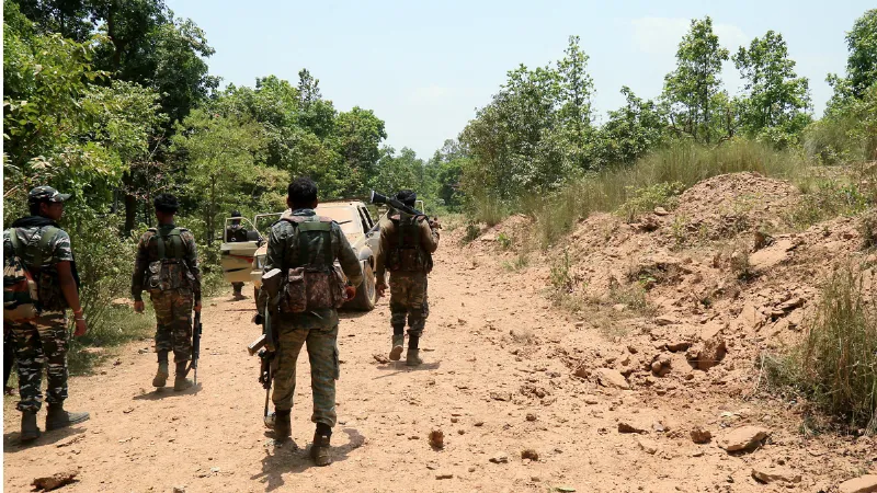 Security major success in Kanker three Naxalites Rs 14 lakh killed in encounter