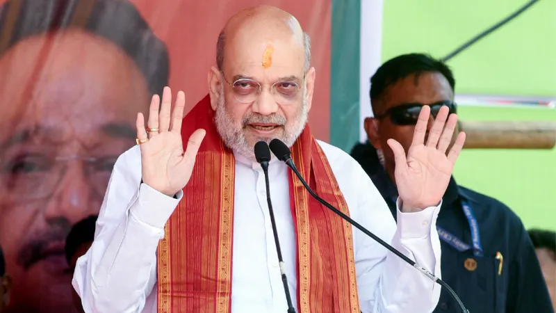 Amit Shah again made a big claim saying that India will be free from Naxalism by March 31 2026